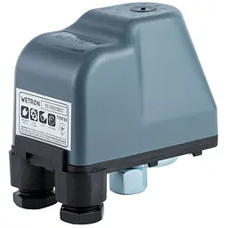 Реле тиску Wetron SK-9C/3.0HP 2.2кВт 1.4-2.8 бар (гайка) (779733) - мініатюра 1
