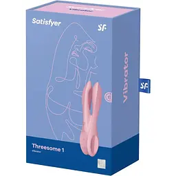 Кліторальний вібратор Satisfyer Threesome 1 Pink - мініатюра 7