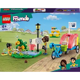 Конструктор LEGO Friends Велосипед для порятунку собак 125 деталей (41738)