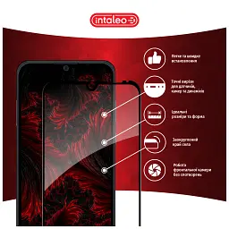Скло захисне Intaleo Full Glue ZTE Blade A51 Black (1283126515613) - миниатюра 3