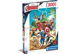 Пазл Clementoni Super: Супергерої, Месники, Marvel (Super - Marvel The Avengers Superhero Puzzle - 300 pcs.), 300 ел. (21728)