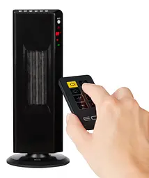 Керамічний обігрівач ECG KT 200 DT Black - мініатюра 7
