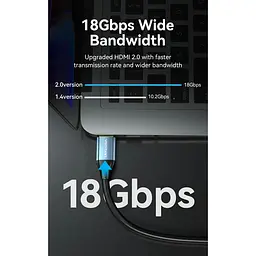 Кабель Vention HDMI-HDMI V 2.0 2 м (ALHSH) - мініатюра 9