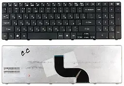 Клавіатура для ноутбука Acer Packard Bell (TM81, TM82, TM86, TM87, TM89, TM94) Black, (No Frame) - мініатюра 3