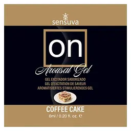 Пробник возбуждающего геля Sensuva - ON for Her Arousal Gel Coffee Cake, 4 мл