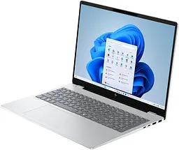 Ноутбук HP 16 OmniBook 7 16-ay0004ua 2K OLED Touch/U7-255H/32GB/1TB/UMA/Win11/Silver (BV6B4EA) - мініатюра 3