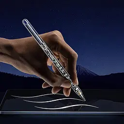 Стилус Hoco GM110 активний для iPad Transparent Explore active pad dedicated for iPad чорний - мініатюра 6