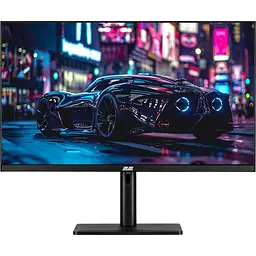 Монітор 27" 2E G2724B IPS, 2560x1440 (16:9), 1 мс, 180 Гц, 250 кд/м², 1000:1, 2xHDMI/DP, VESA 75x75 мм, FreeSync чорний