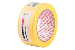 Стрічка малярська Intertool 48 мм х 40 м жовта (в упаковці 4 шт.) - мініатюра 2
