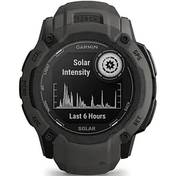 Смарт-годинник Garmin Instinct 2X Solar Graphite (010-02805-10/00/24)