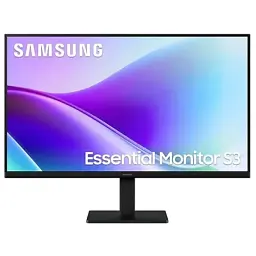 Монітор 27" Samsung Essential S3, Black, IPS, 1920x1080 (16:9), 5 мс, 120 Гц, 250 кд/м², 1000:1, 178°/178°, 2хHDMI, Vesa 100x100 (LS27F320GAIXUA)