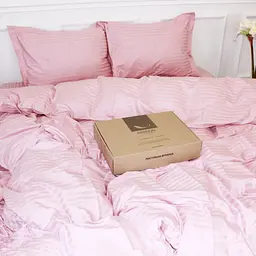 Постільна білизна MirSon Satin 30-0007Pink 160х220 Сімейний (2200005249918) - мініатюра 6