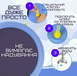 Басейн для собак Nobby Splash Pool M з фонтанчиками червоний Ø 100 см 62295 - мініатюра 2