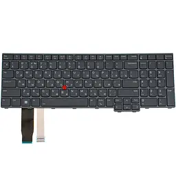 Клавіатура для ноутбука LENOVO (ThinkPad:T16, P16s Gen 1) rus, storm grey, підсвічування клавіш - мініатюра 2