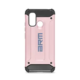 Чехол для Xiaomi Redmi 12C, Panzer, розовый, противоударный, бронированный, милитари, панель-накладка, защита всего корпуса, защита дисплея и камеры, термополиуретан (TPU) + поликарбонат (PC), ArmorStandart (ARM71473)