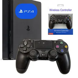 Геймпад бездротовий DoubleShock Bluetooth для PS4, ПК та Smart TV з вібрацією, чорний - мініатюра 7
