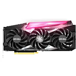 Відеокарта Inno3D RTX 3060Ti 8Gb IChil X3 Red (C306T3-08D6X-1671VA39) (GDDR6, 256 bit, PCI-E 4.0 x16) Б/в - мініатюра 2