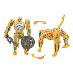 Дитячий робот-трансформер Justice Cheetah 168-85(Yellow) робот-гепард - мініатюра 2
