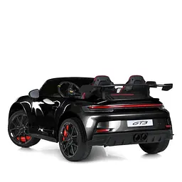 Дитячий електромобіль Машина Bambi Porsche 2-місний до 50 кг 2WD Чорний (DE-169-E-776) - мініатюра 4