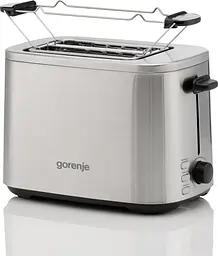 Тостер 800Вт, пластик, сріблястий Gorenje teh0025674 - мініатюра 5