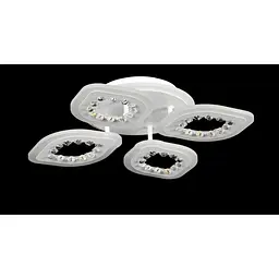 LED люстра світильник з пультом і підсвічуванням Splendid-Ray 30-4074-24