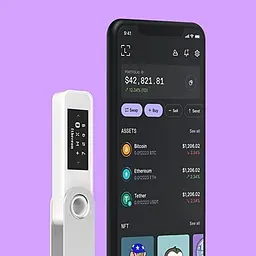 Апаратний гаманець для криптовалют Ledger Nano S Plus Mystic White (LNSPMW) - мініатюра 5