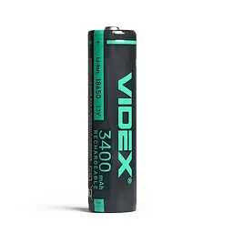 Акумулятор Videx літій-іонний 18650-P (захист) 3400mAh color box/1шт VIDEX (24453-000) - мініатюра 2