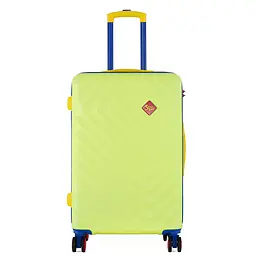 Валіза середня Semi Line 24 дюйми (M) дюйми (M) ABS-Plastic Lemon (T5803-2) - мініатюра 2