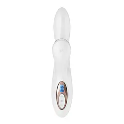Вакуумний вібратор-кролик Satisfyer Pro+ G-Spot Generation 2 White - мініатюра 2