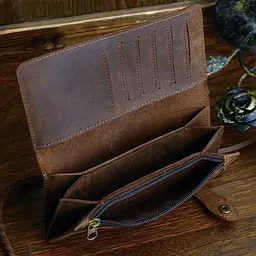Чоловічий шкіряний клатч Vintage 9х18 см acs0018171 - мініатюра 9