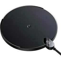Зарядний пристрій Baseus Digital LED Display Gen 2 Wireless Charger 15W Black (CCED000001)
