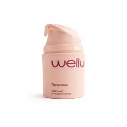 Оральний лубрикант зі смаком Strawberry WellWet 30 мл - мініатюра 2
