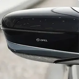 Наліпка з логотипом Opel метал, на клейкій стрічці 1шт (універсальна) - мініатюра 3
