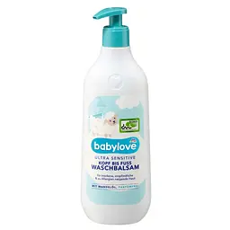 Дитячий гель для миття від голови до ніг Babylove Ultra Sensitive для чутливої шкіри, 500 мл