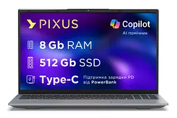 Ноутбук Pixus LINK N15
 - мініатюра 2