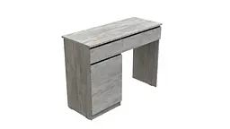 Стіл комп'ютерний Віто Ferrum-decor 750x1000x400 ДСП Бетон 16 мм (FRD-104823) - мініатюра 2