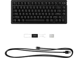 Клавіатура HyperX Alloy Rise 75 PBT HX Red USB Black (7G7A4AA) - мініатюра 5