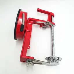 Машинка слайсер для спіральної нарізки картоплі картоплерізка UKC Spiral Potato Slicer червоний - мініатюра 4