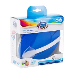 Тарілка дитяча Canpol babies 350 мл синя (31/406_blu) - мініатюра 4