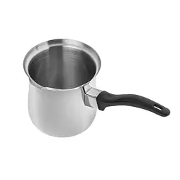 Турка для кави з нержавіючої сталі №4 600 мл, Kitchen Master Сталевий 87867 - мініатюра 4