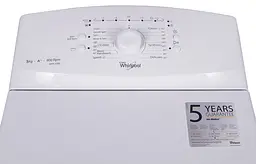 Пральна машина Whirlpool AWE 5080 автоматична (6293320) - мініатюра 2