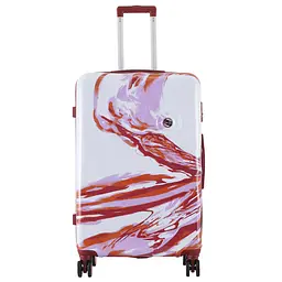 Валіза Semi Line 28" L White/Red Print (T5654-3) - мініатюра 2
