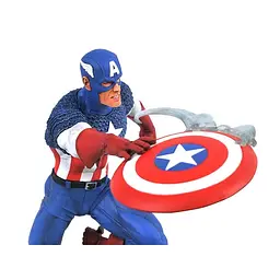 Фігурка Gallery diorama Марвел Капітан Америка Marvel Captain America 25 см G M CA - мініатюра 4