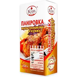 Паніровка Козуб Продукт мультизлакова + кунжут 250 г