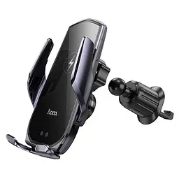 Автотримач з БЗП Hoco CA202 Plus Black - мініатюра 3