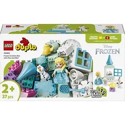 Конструктор LEGO DUPLO Коробка для творчого конструювання Крижане серце з Ельзою й Олафом (10462) - мініатюра 2