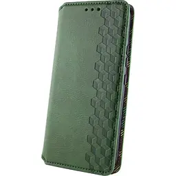 Чохол-книжка Rubic Leather Case для Redmi Note 13 Pro 5G/Poco X6 5G Green [120838] - мініатюра 2
