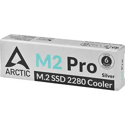Радіатор Arctic M.2 M2 Pro, Silver ACOTH00002A - мініатюра 5