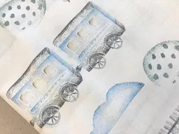 Бавовняна пелюшка Moontime 100х80см "Транспорт" - мініатюра 2