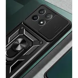 Чохол до мобільного телефона BeCover Military Poco X6 Pro Black (711157) - мініатюра 5
